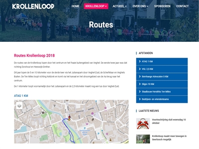 Routes Krollenloop online